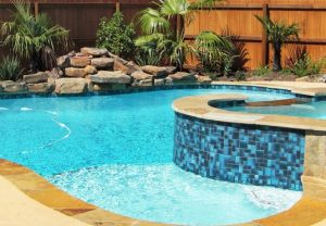 Swimming pool details by San Marcos